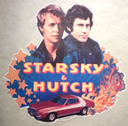 starsky & hutch vintage t-shirt iron-on